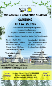 Poster 3 - 2nd Annual Knowledge Sharing Gathering (8.5 x 14 in)